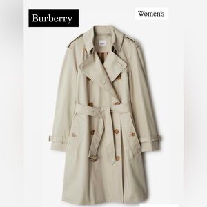 Burberry Classic Sand Trench Coat for Women